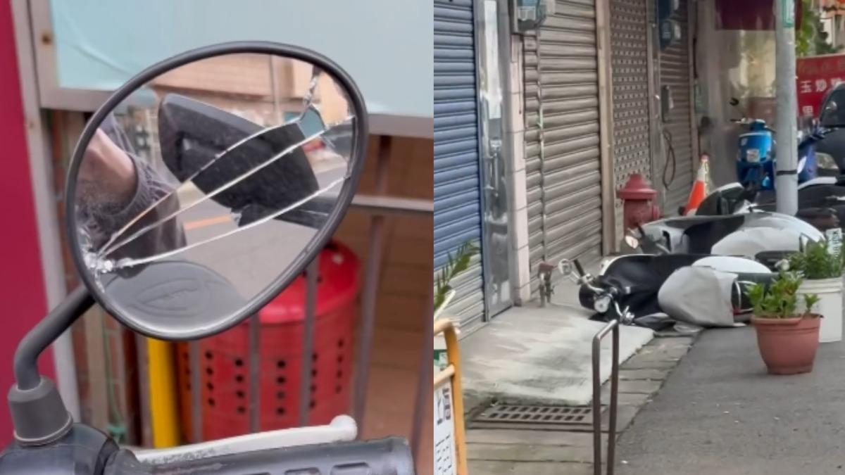 受害車主PO出自身機車的慘況。（圖／翻攝自threads@lst0928 ）