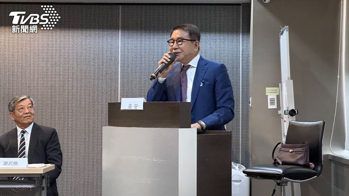前綠委、台灣產經建研社理事長洪奇昌。（圖／林茜妤攝）