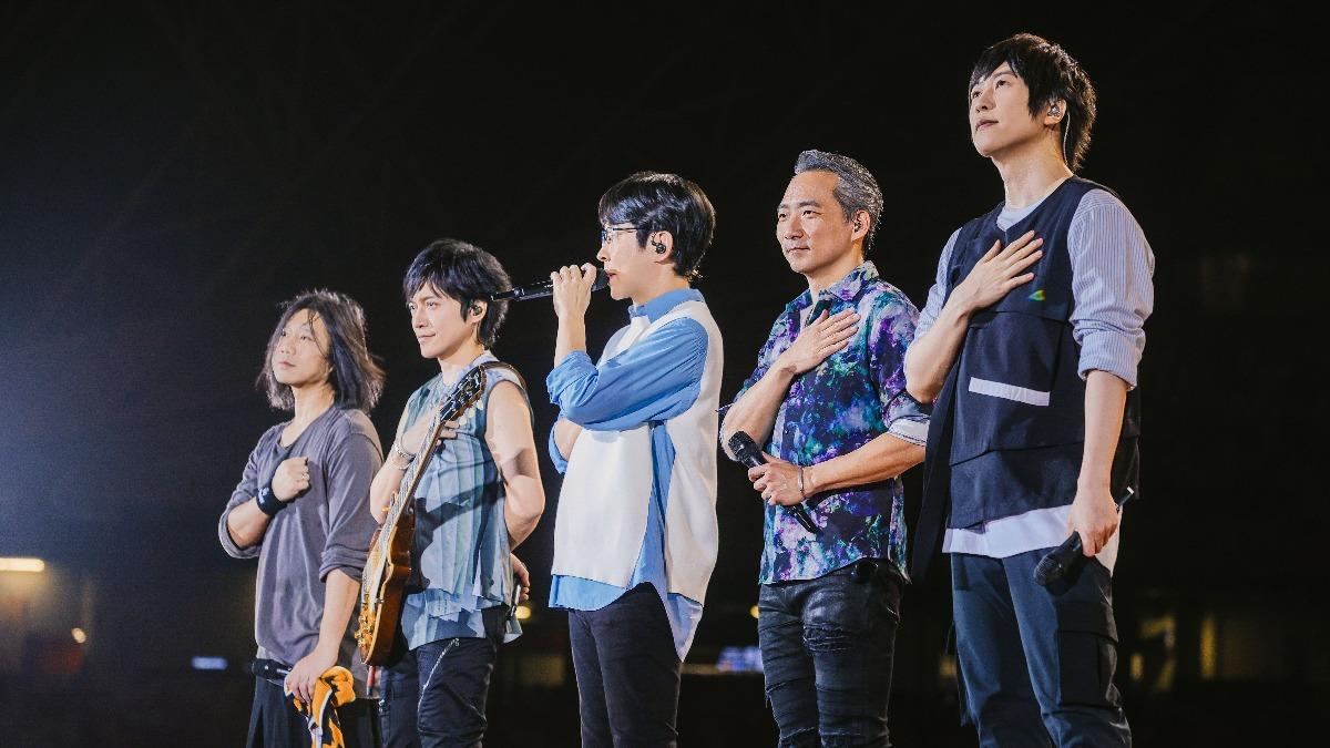 五月天今晚將首度在香港啟德主場館開唱。（圖／相信音樂提供）