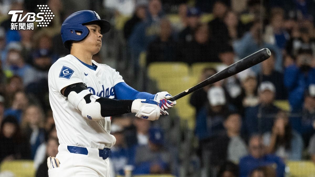 洛杉磯道奇日籍巨星大谷翔平近期打擊手感相當低迷。（圖／達志影像美聯社）