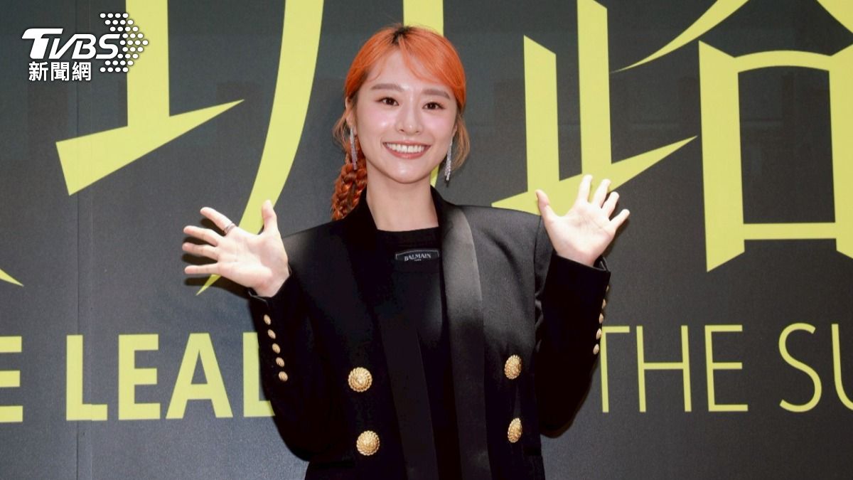 許莉廷在KTV撲空王識賢。（圖／趙世平攝）