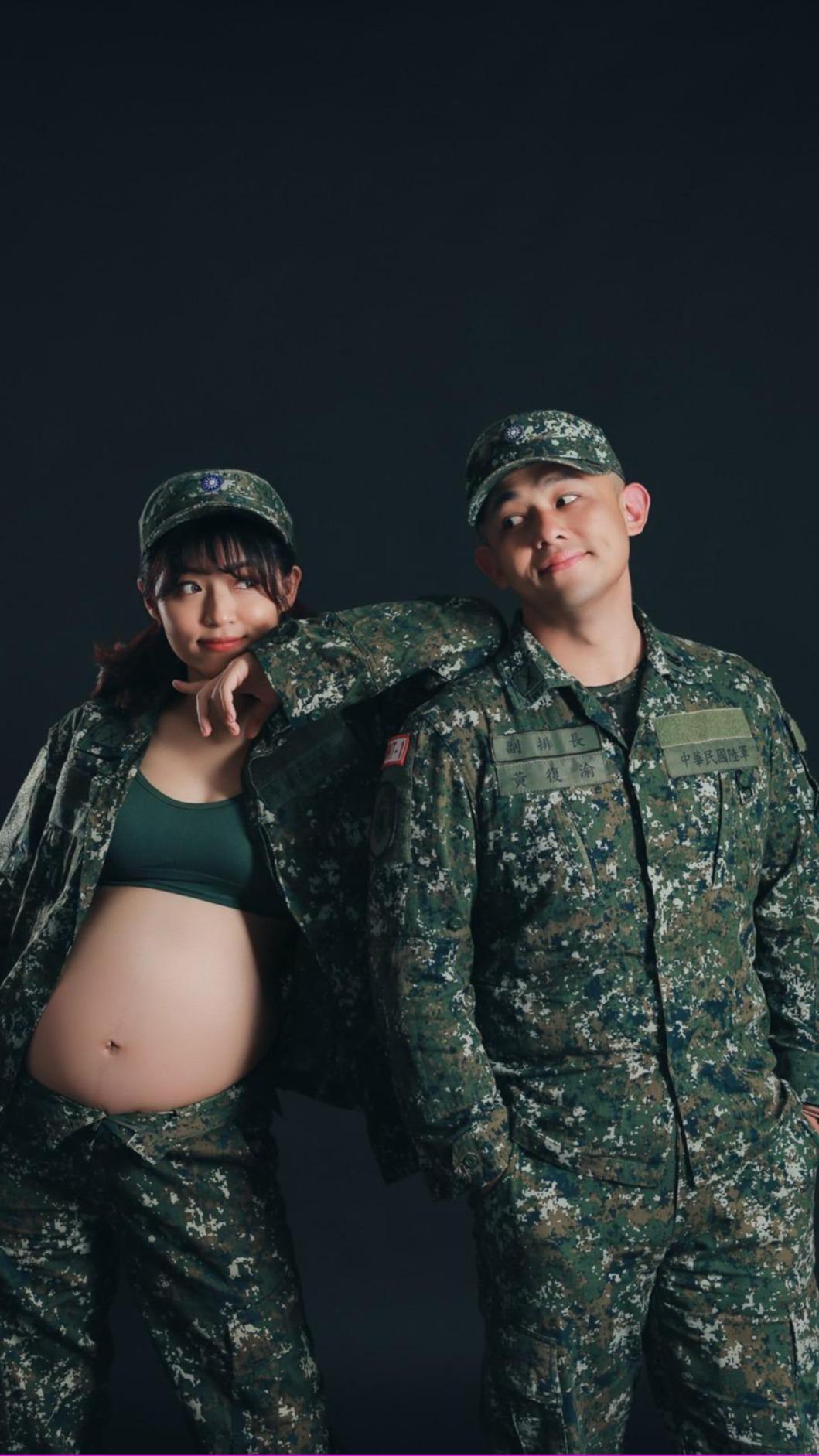 林佩遙去年嫁給軍職老公。（圖／經紀人提供）