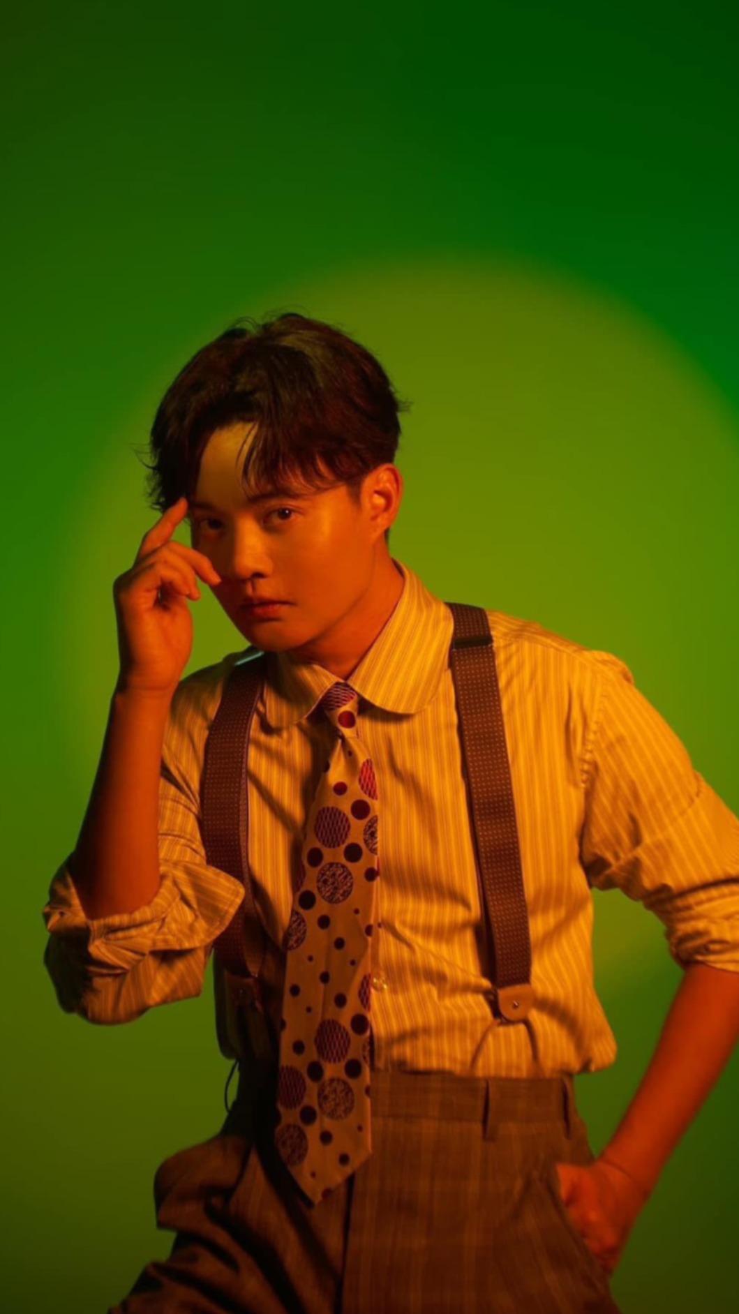 許富凱在《五木大学－夜の女王櫻子媽媽》飾演古靈精怪的阿義。（圖／喜樂娛樂提供）