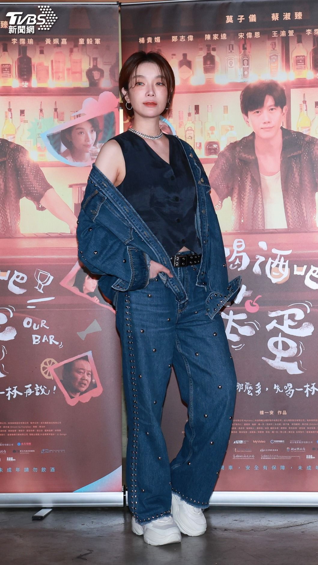 蔡淑臻繆思形象美艷。（圖／趙世平攝）