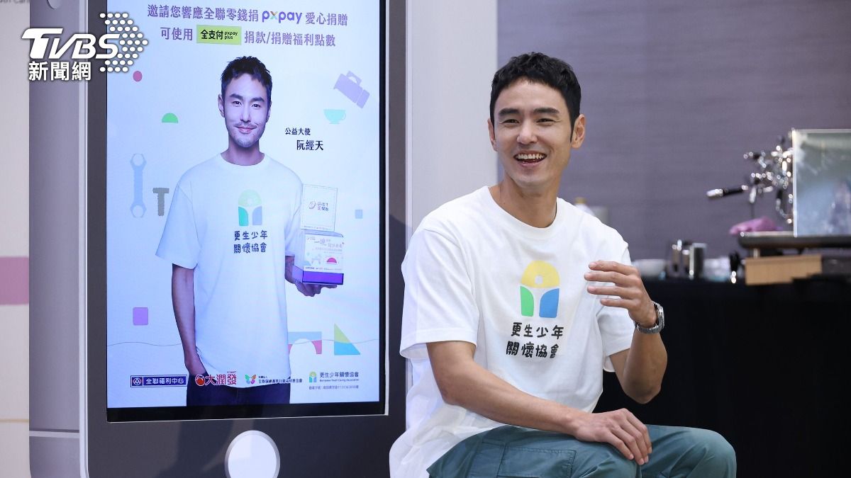 阮經天對戀情三緘其口。（圖／張哲鳴攝）