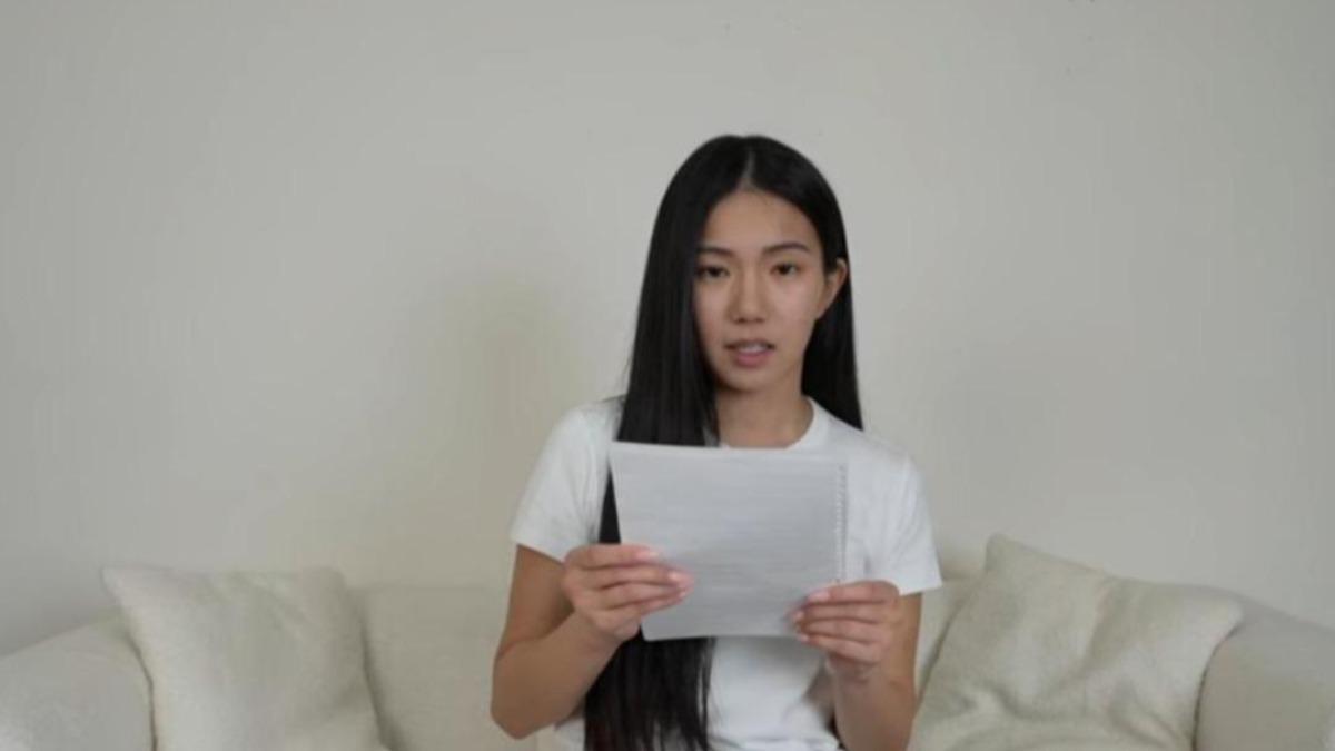 家寧。(圖/翻攝自YouTube)