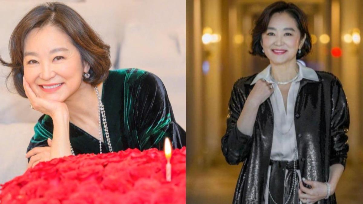 金馬影后林青霞氣質優雅。(圖/翻攝自微博)