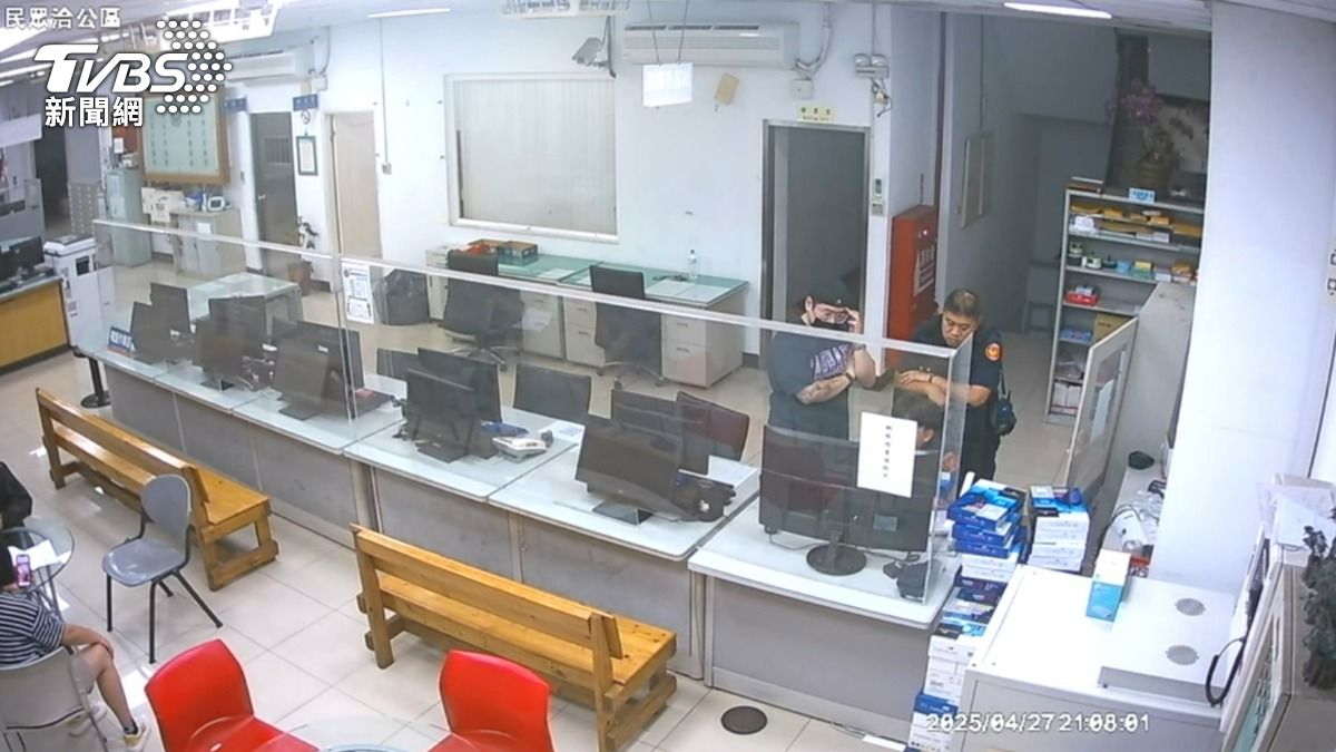 警方積極調閱監視器。(圖/TVBS資料畫面)