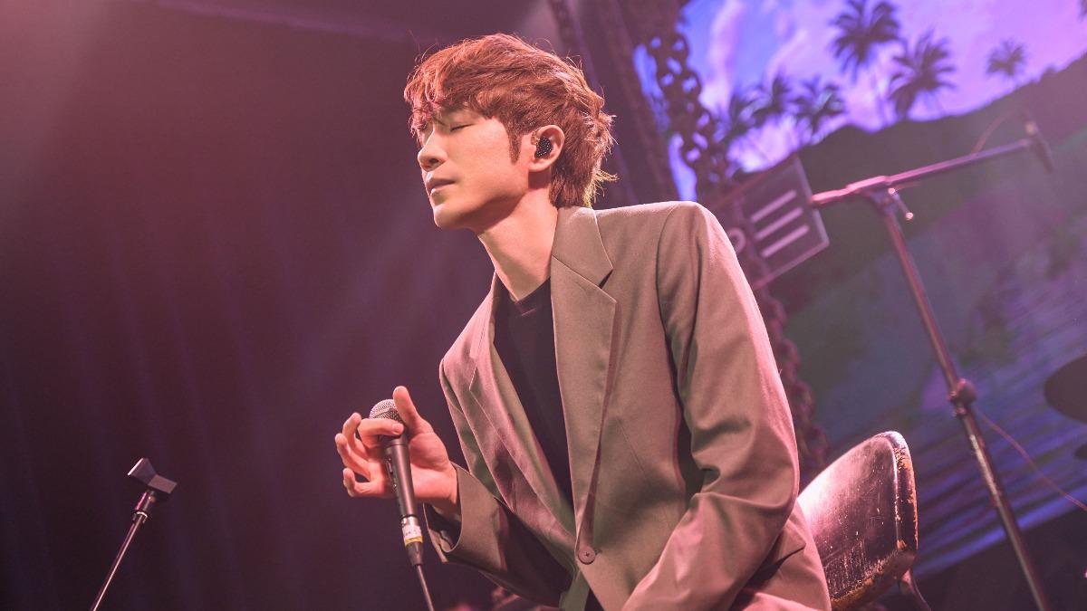 蕭閎仁為老婆、小孩以及愛貓獻唱。（圖／時刻娛樂提供）