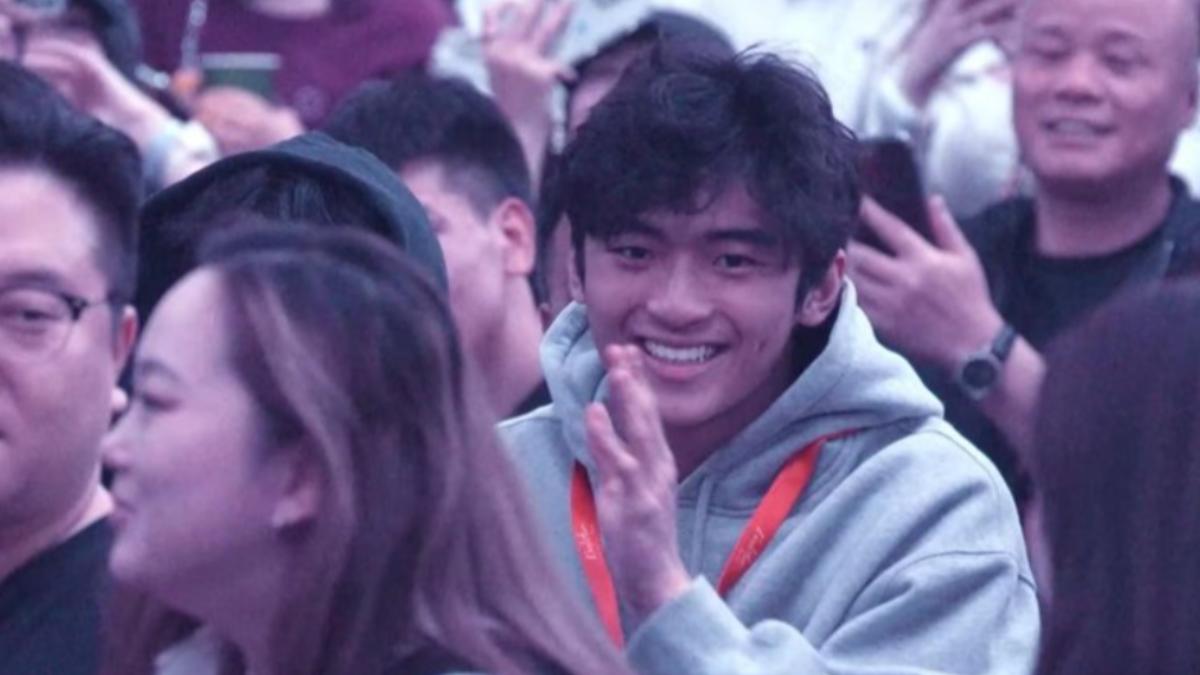 謝霆鋒、張柏芝兒子Lucas外型帥氣又是高學歷天才。(圖/翻攝自微博)