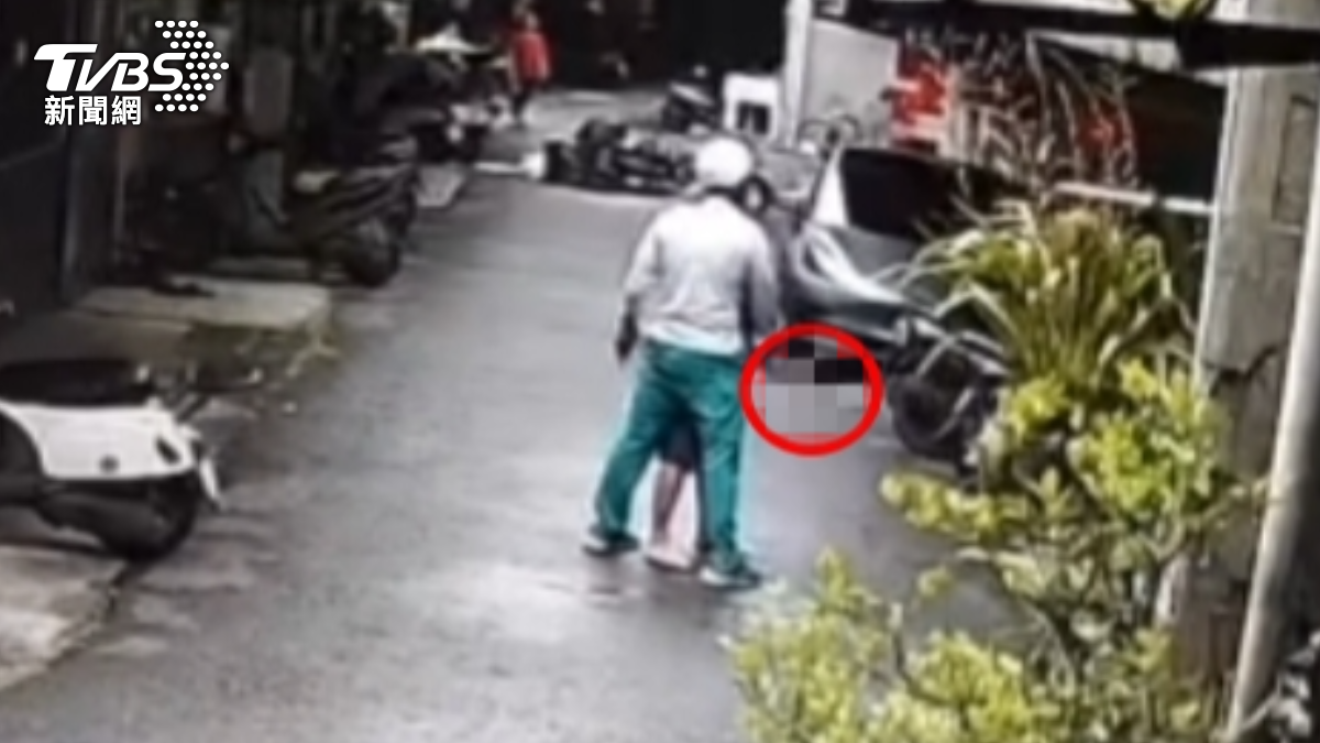 郵差多處擦挫傷，雙方互相提告。（圖／TVBS）