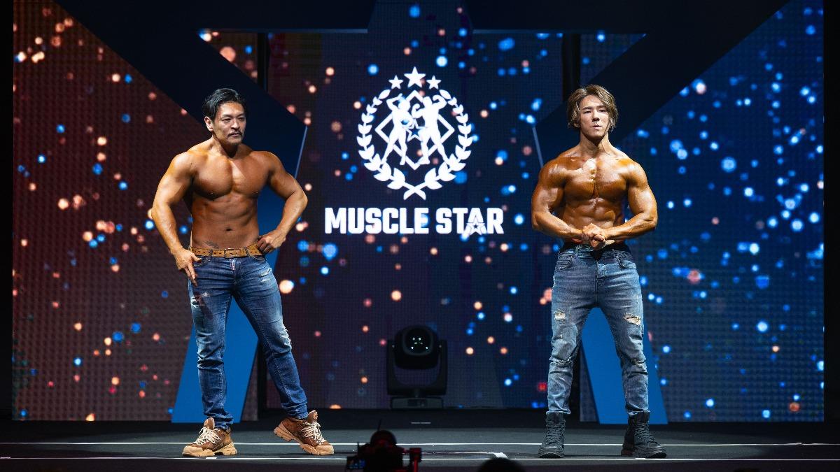 張傑(右)舉辦「Muscle Star自然之星」,慘賠5百萬。(圖/Muscle Star自然之星提供)