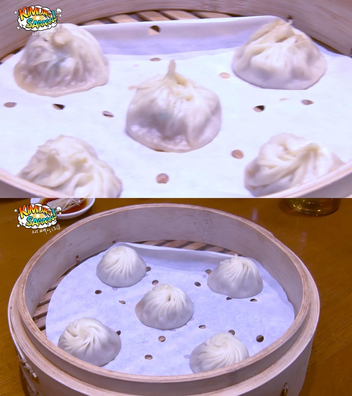 上圖為木村拓哉的成品，下圖為楊紀華的「專業版」。（圖／翻攝自木村拓哉YouTube）