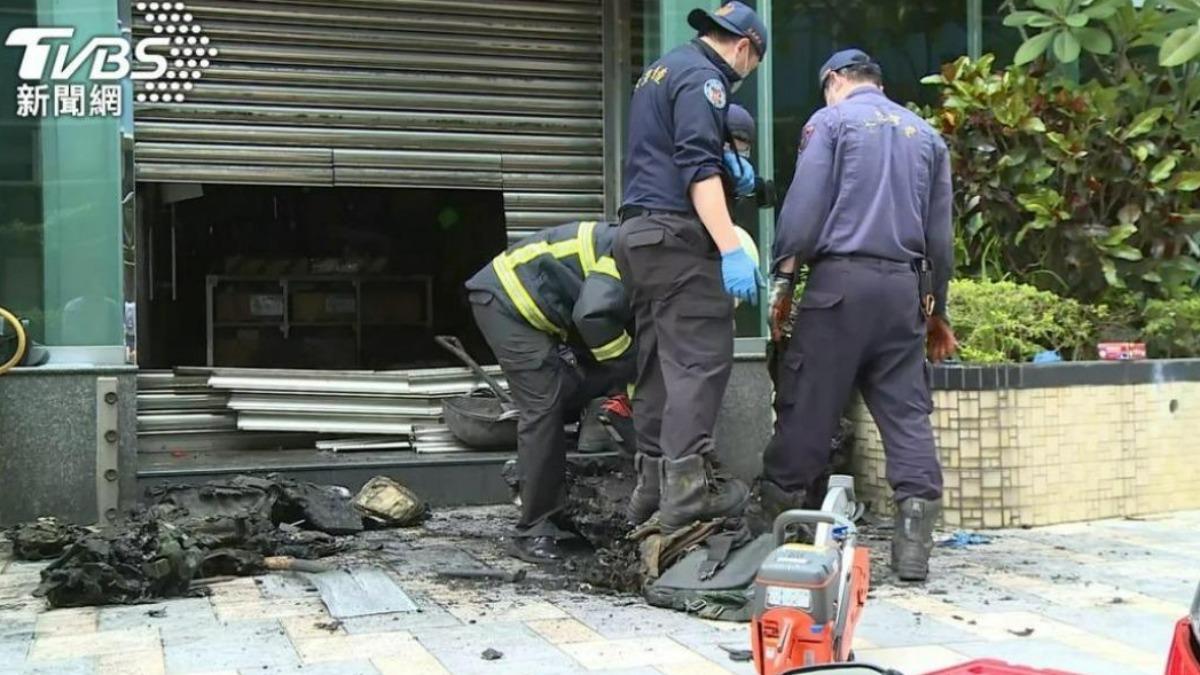 戶外用品店「背包狂人」創辦人劉尚燁到同業店家縱火，造成業者損失慘重。（圖／TVBS資料畫面）