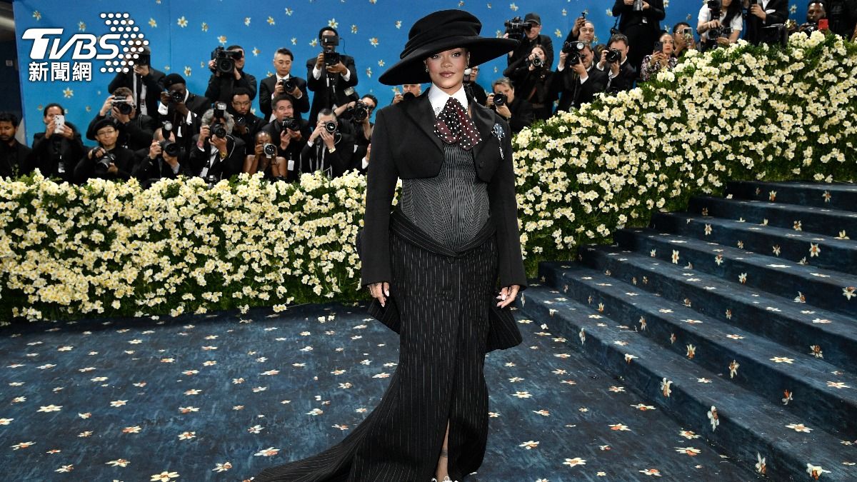 蕾哈娜又變地表最強孕婦。（圖／達志影像美聯社）