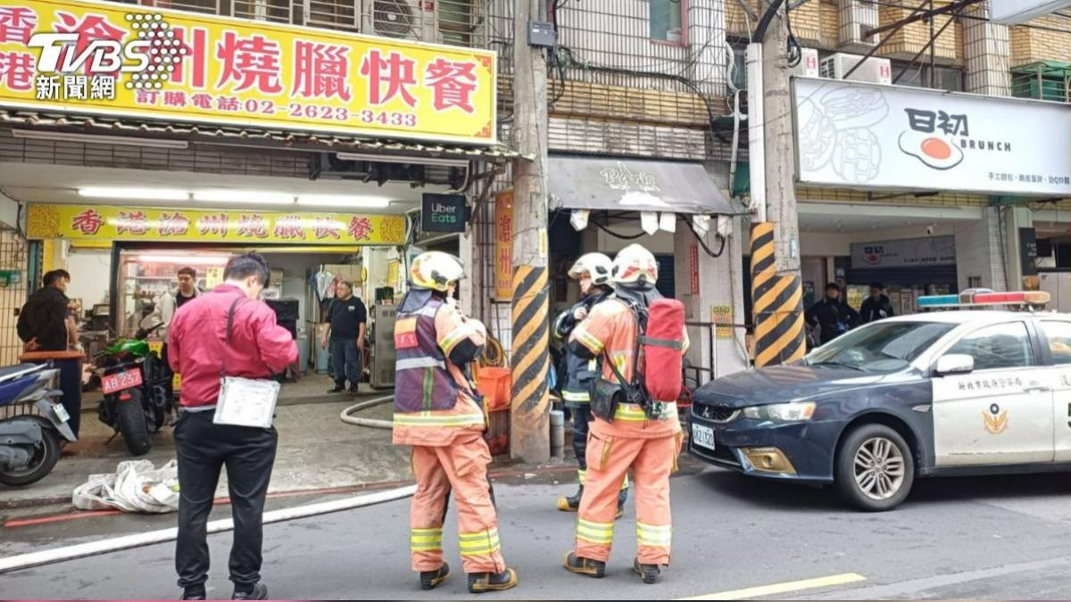 新北淡水去年發生縱火燒人案。（圖／TVBS）