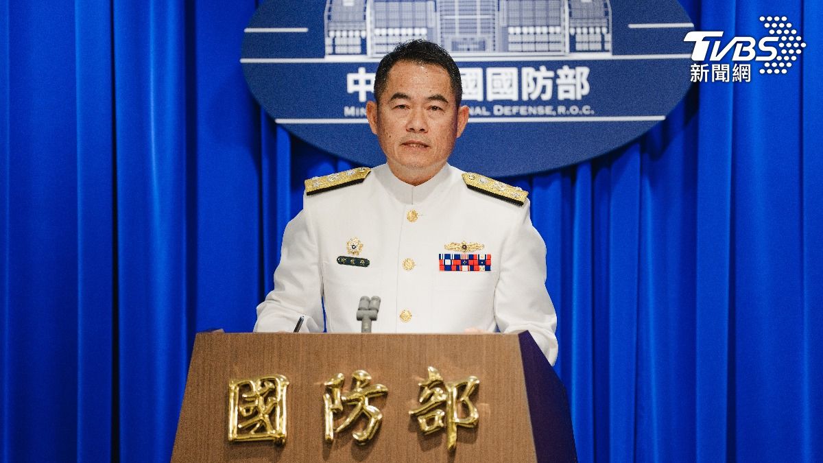 海軍司令部參謀長邱俊榮中將。（圖／國防部提供）