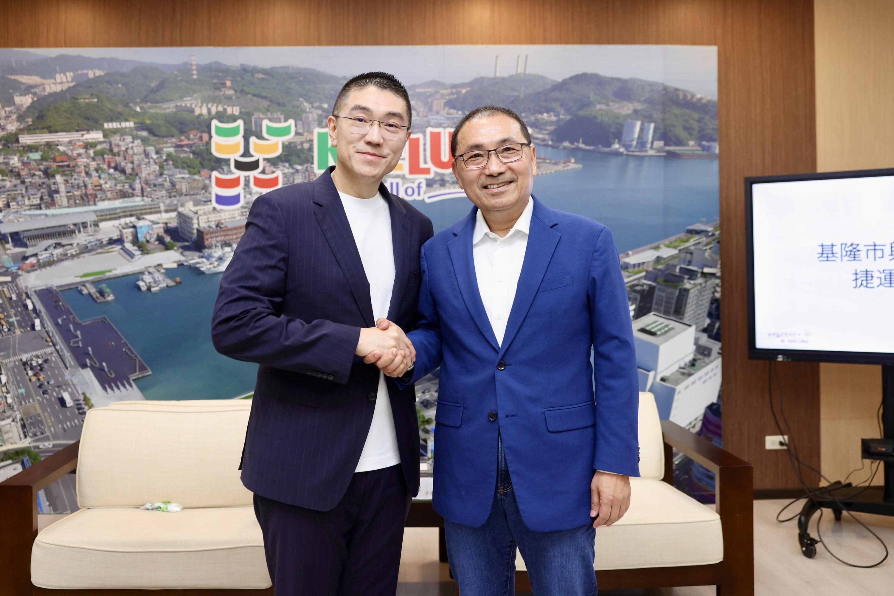 侯友宜率團赴基隆交流 基北合作基隆捷運向前行!“細設先行”縮短時程 盼6月前經費核定進度不延宕│TVBS新聞網