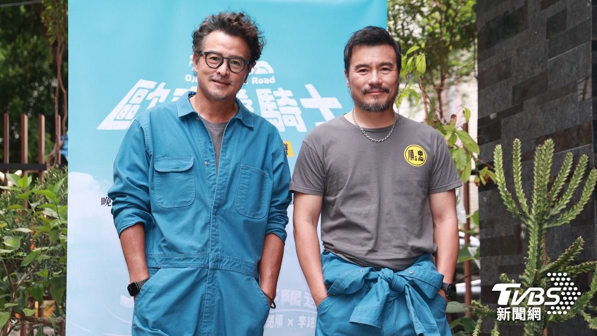 李銘順和李銘忠出席記者會。（圖／黃城碩攝）