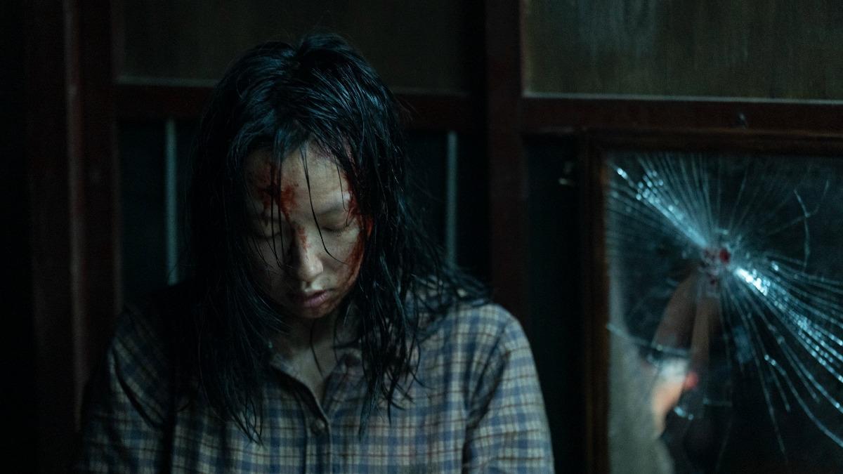 李雪在片中飾演被分屍的苦主「阿美」。(圖/伯樂影業提供)