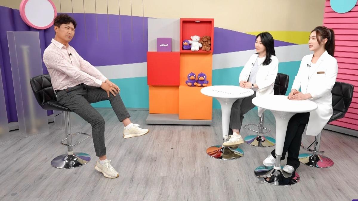 《節氣保健室》邀請婦產科醫師黃元熙和運動營養師方慈聲討論女性更年期話題。（圖／Yahoo《節氣保健室》提供）