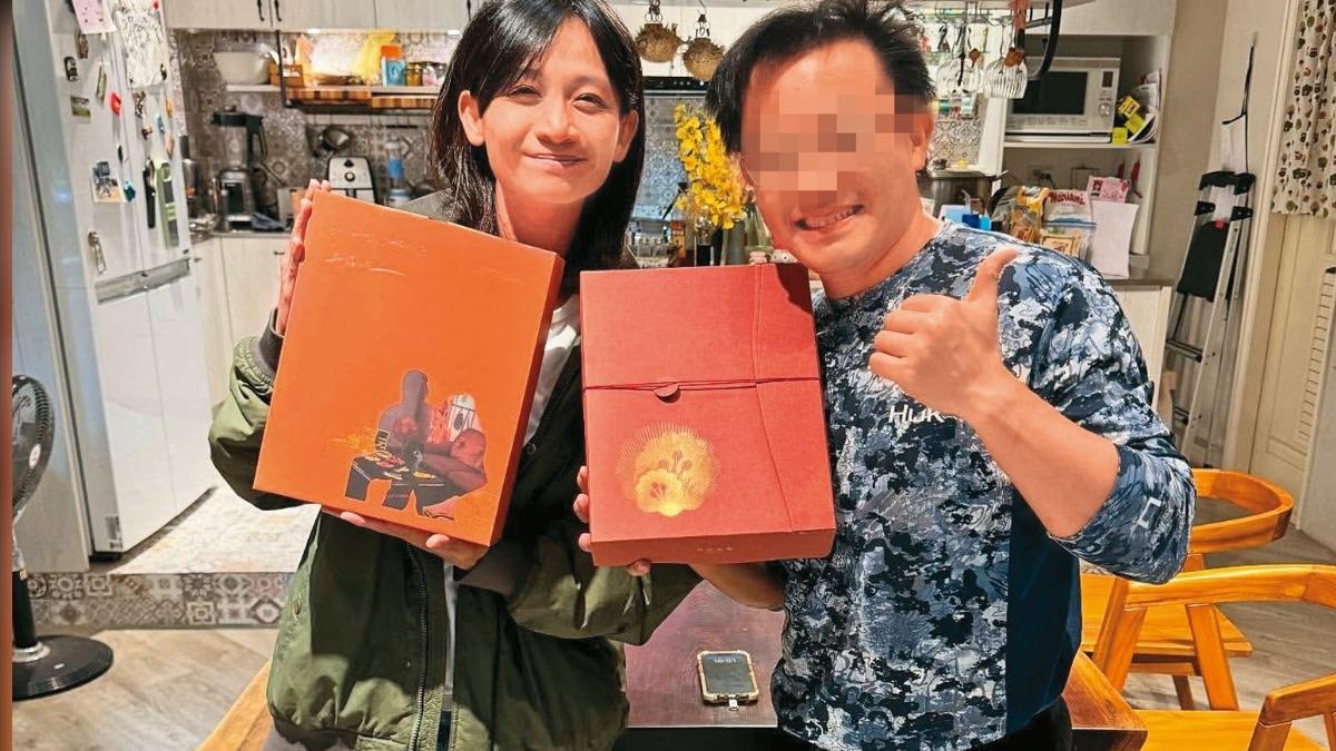 宥勝強制猥褻案發以前，慈惠（左）靠著宥勝老婆的名號，生意做得風生水起，業績高到不輸其他女 星。（翻攝自慈惠IG）