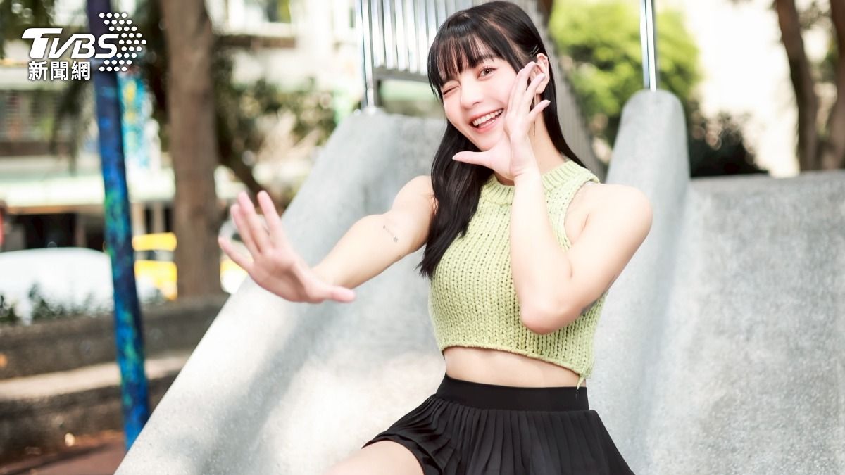 宜芳希望亂貼貼紙的人自首。（圖／趙世平攝）