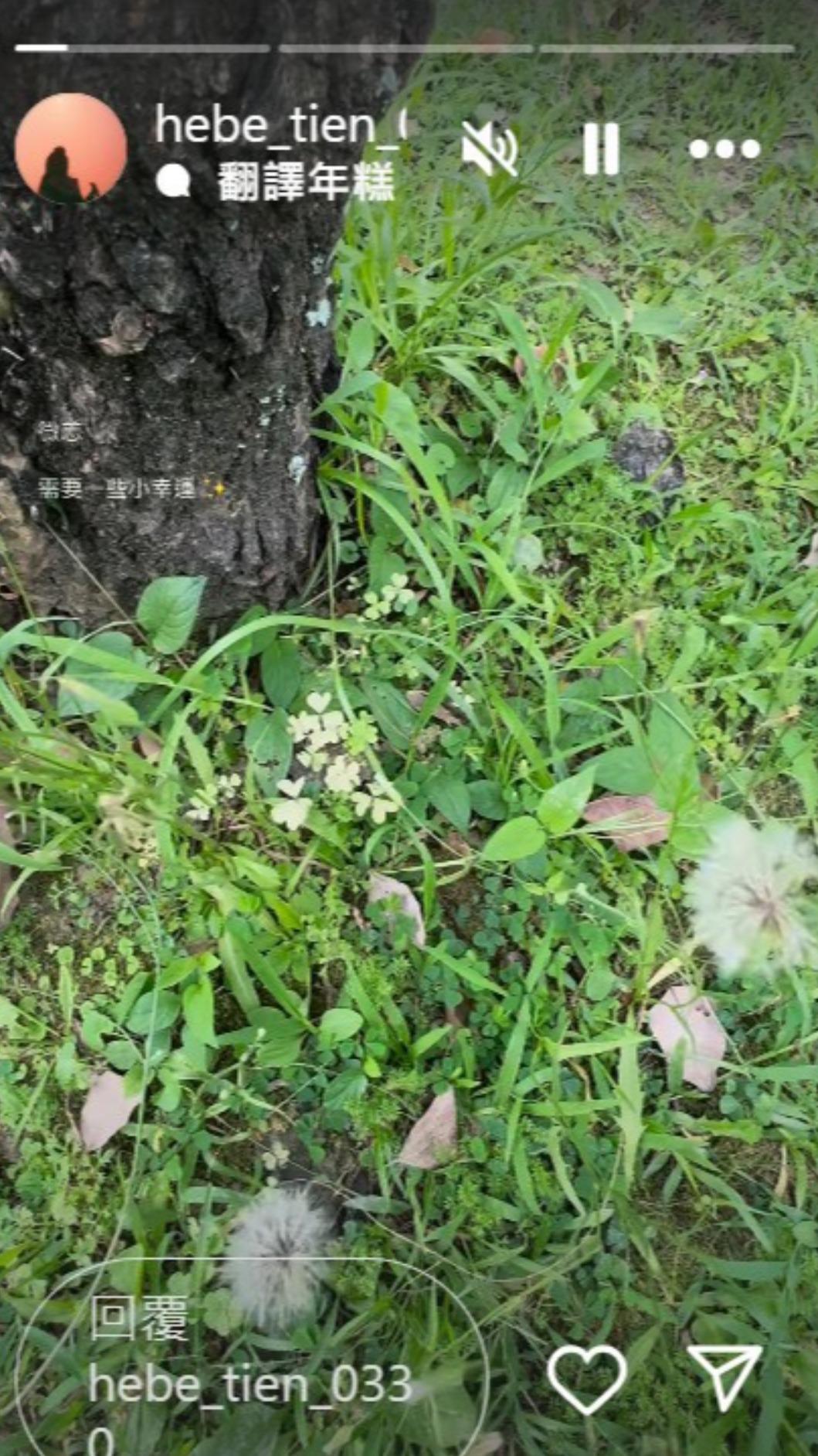 田馥甄日前曾在社群分享身體狀況，讓粉絲有些擔心。（圖／翻攝自田馥甄IG）