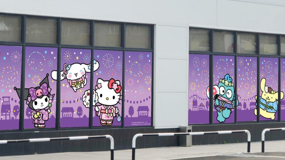 藏壽司與三麗鷗家族樂園聯名。(圖/業者提供)