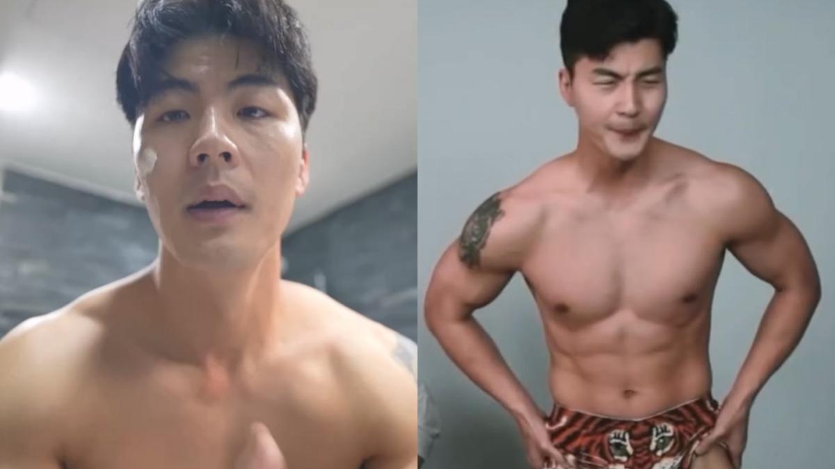 韓國健身網紅馬王自爆8年前曾被偷拍猥褻影像。（圖／翻攝自horseking123 IG）