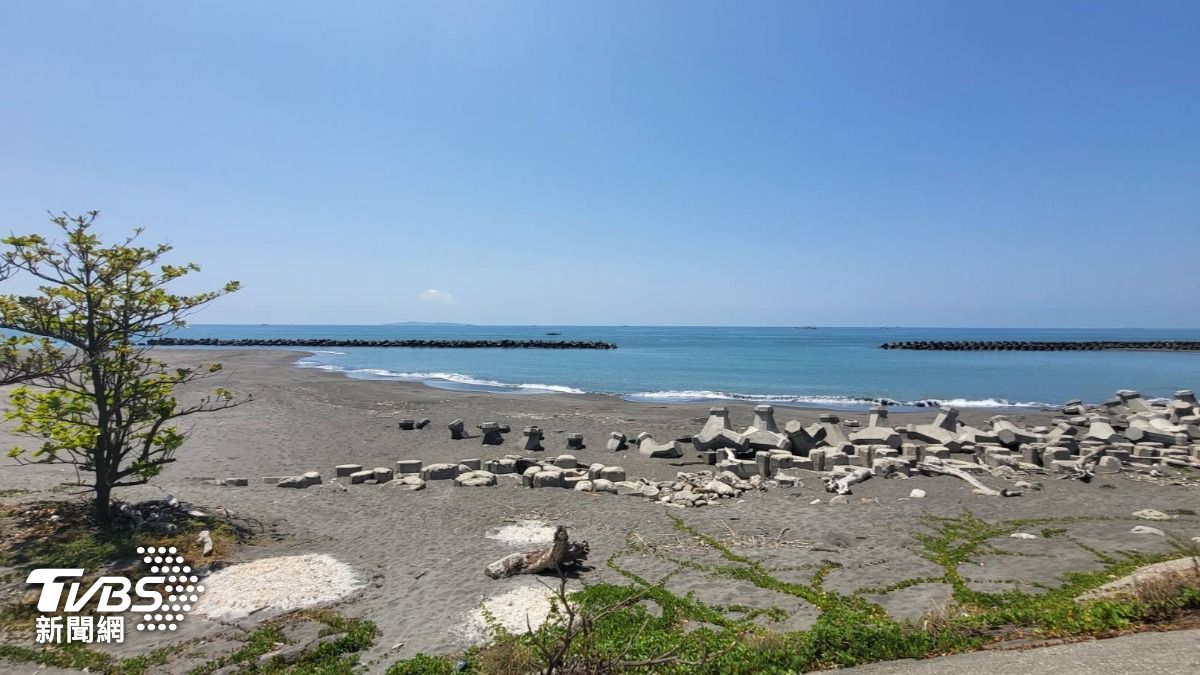 東港舊嘉蓮沙灘。(圖/TVBS)
