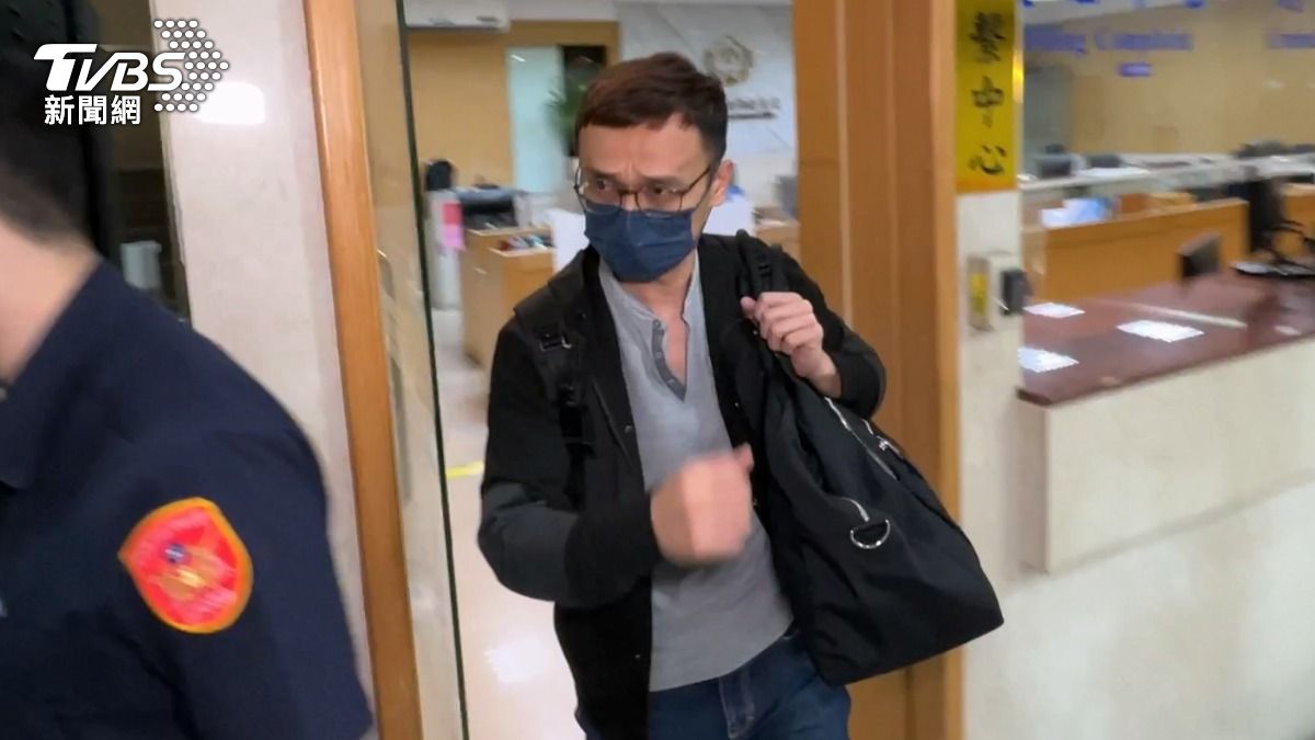 余正煌涉犯《刑法》恐嚇罪、違反《個資法》等罪，檢方諭知加保20萬元。（圖／TVBS）