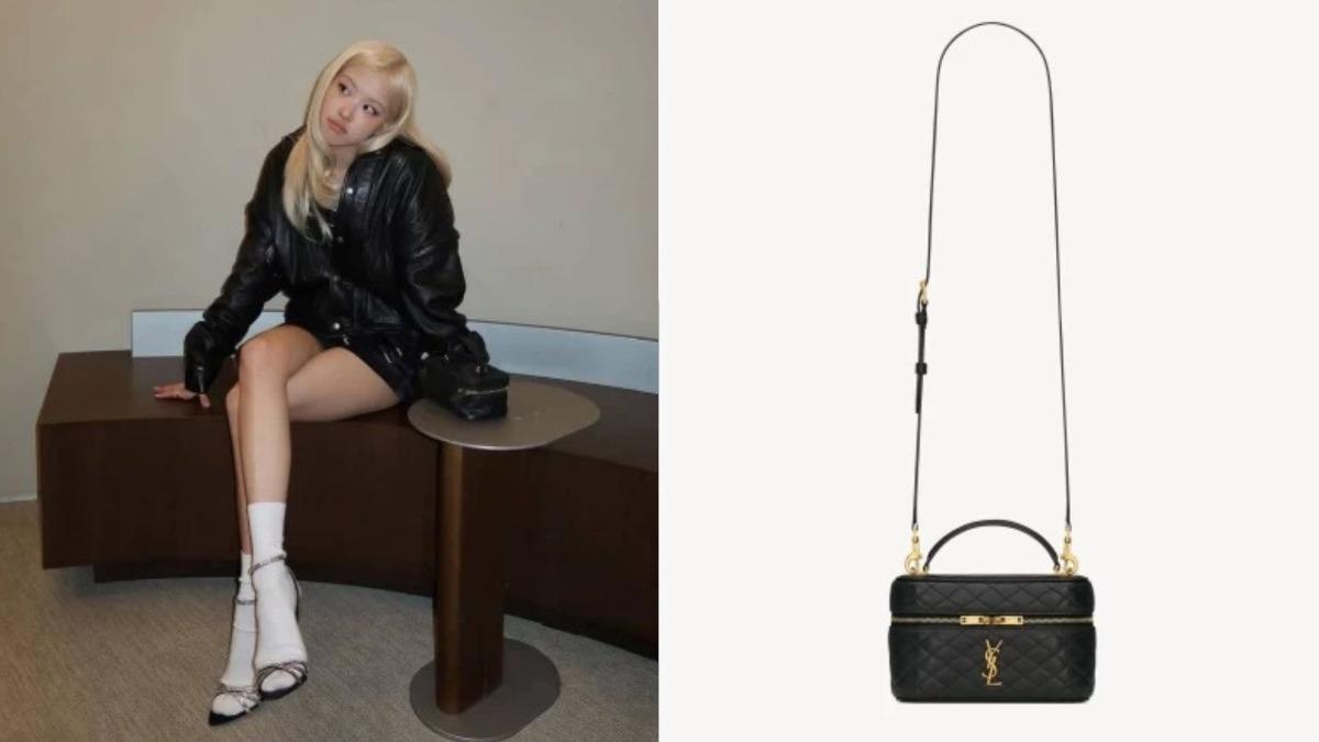 LYST熱賣榜單出爐，YSL「飯盒包」竟然擠下MIU MIU榮登第一。（圖／翻攝自IG@roses_are_rosie、YSL提供）