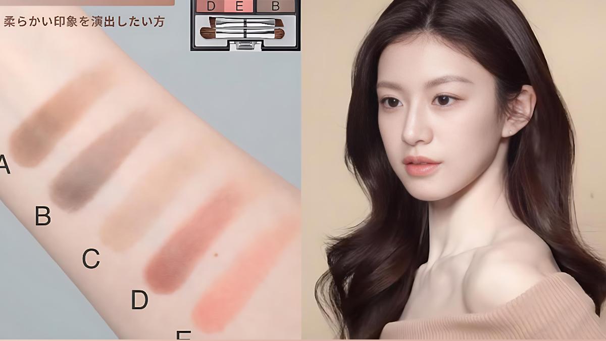 2025最夯「羽毛眉」高允貞成最美範本。（圖／翻攝自IG＠「goyounjung」、「ipsa_tw」）