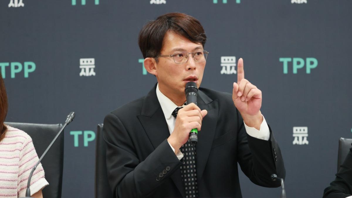 民眾黨立法院黨團總召黃國昌9日批評民進黨團協商無誠意。（圖／民眾黨立法院黨團提供）