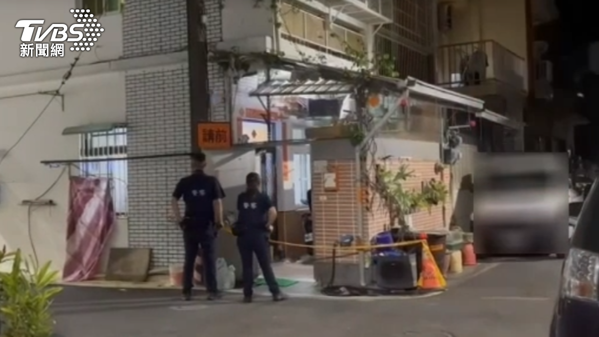程男殺死妻子後報案自首。（圖／TVBS）