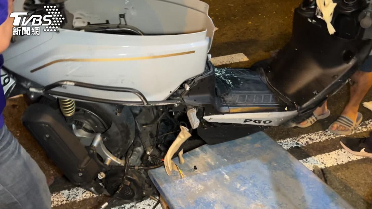 沙鹿深夜車禍22歲男開租賃車撞飛女騎士！　自稱沒超速遭警打臉