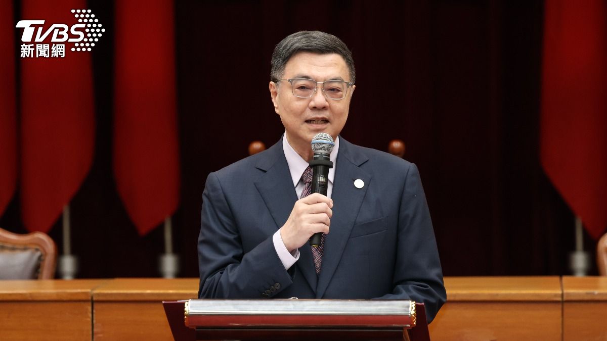 行政院長卓榮泰致詞。（圖／華子琛攝）