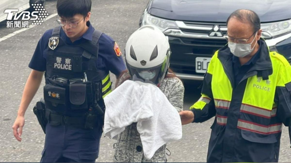 蘇女去年遭警方逮捕。(圖/張貴翔攝)