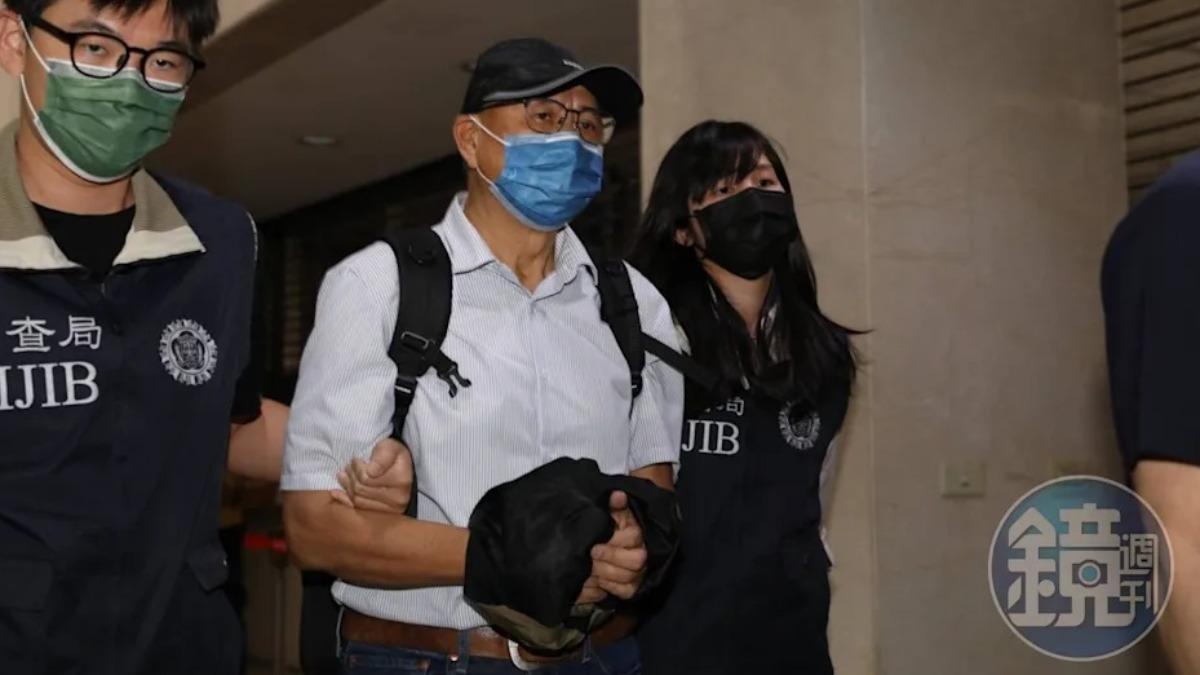 李慶隆逃亡多日遭通緝投案，檢方複訊後諭令100萬元交保。