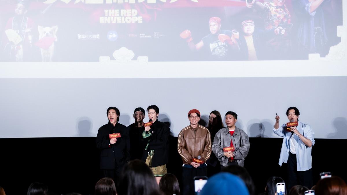 《冥婚鬧泰大》台北見面會大成功。（圖／金盞花大影業提供）