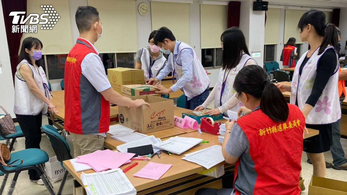 新竹縣選委會：徐欣瑩罷免案連署數不足。(圖／新竹縣選委會提供）