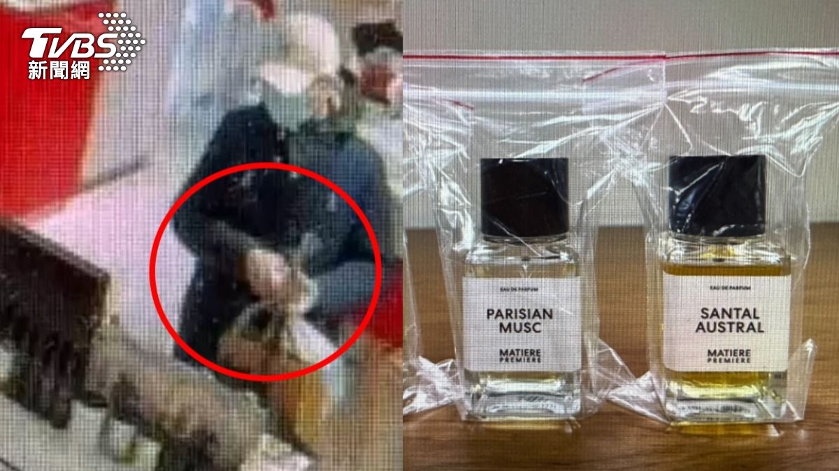 有片／北市中年男狂偷專櫃香水　「多間百貨受害」過程全被拍