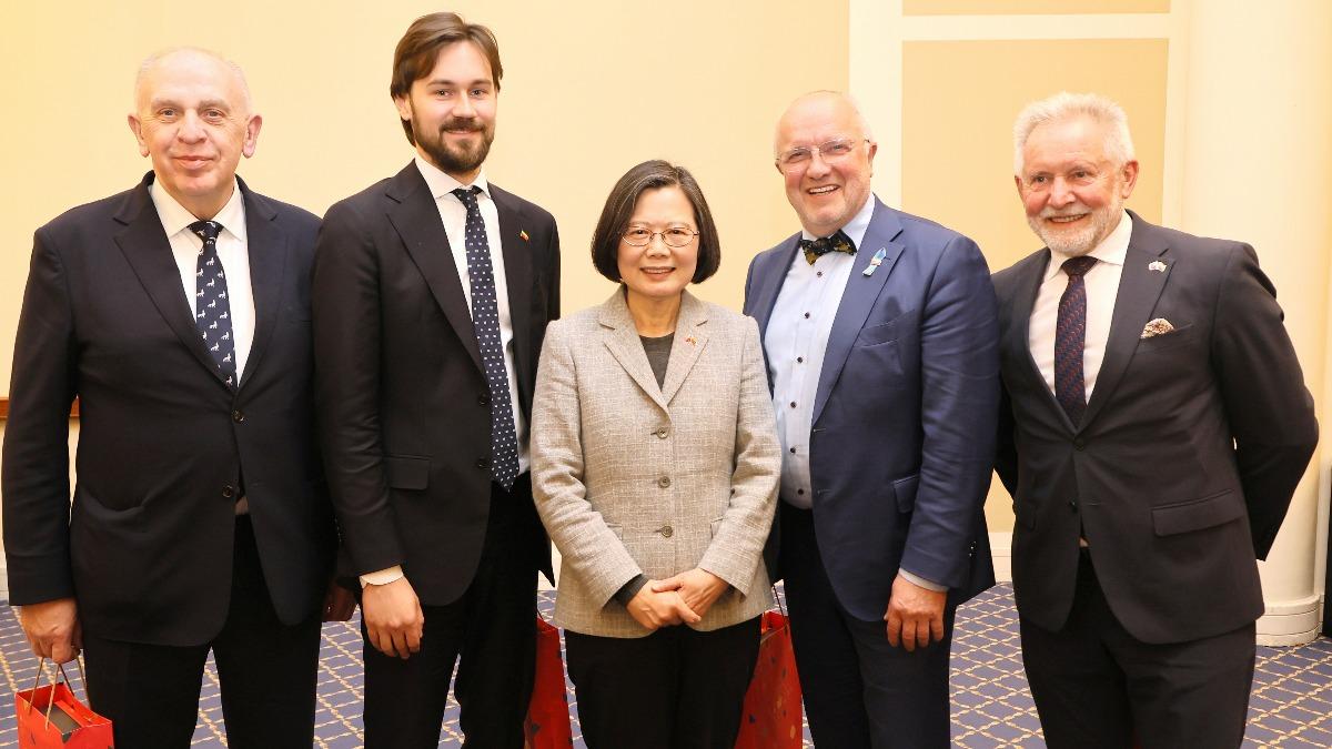 Former president to visit UK next (Courtesy of Tsai Ing-wen’s office) Former Taiwan president strengthens European democratic ties