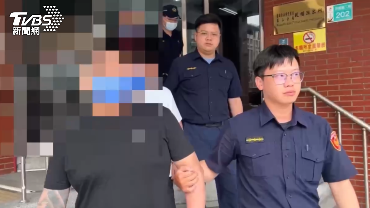 台南45歲男因爭風吃醋爆發肢體衝突。（圖／TVBS）