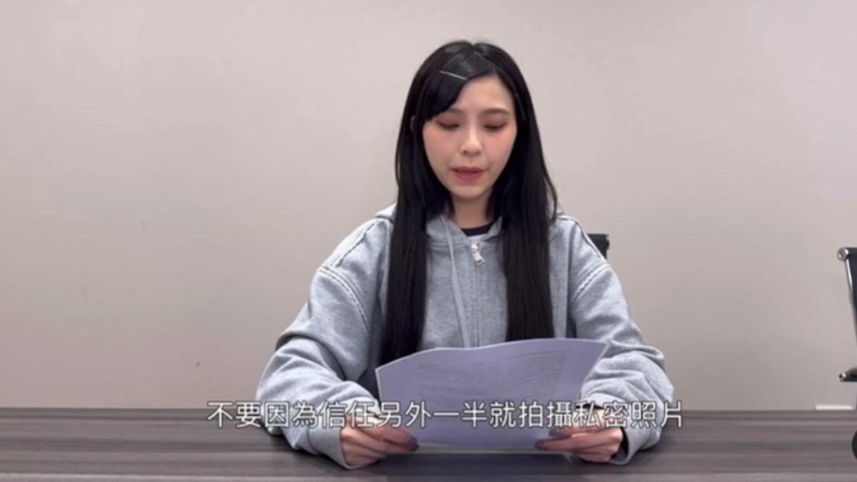 李芷霖一度哽咽。（圖／翻攝李芷霖IG）