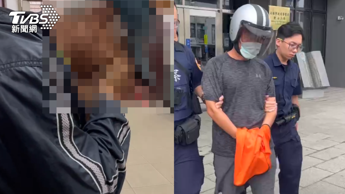 家屬在殯儀館情緒潰堤，酒駕肇事男卻在警方到場後還囂張嗆聲。（圖／TVBS）