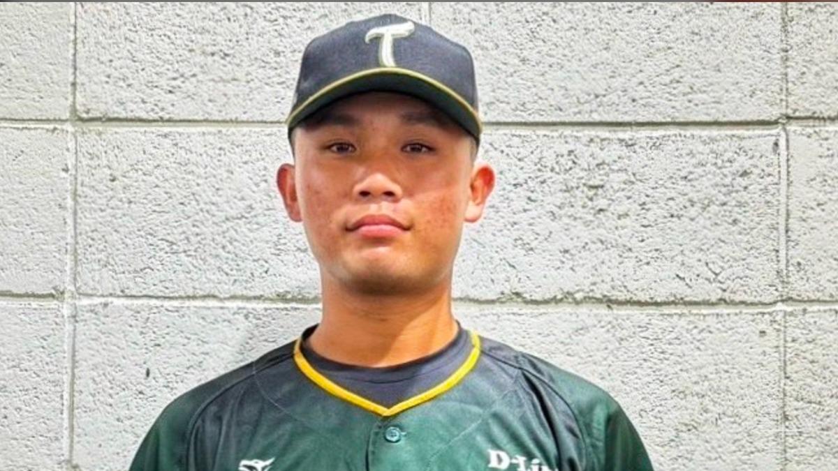 簽下自行培訓選手張育誠。（圖／台鋼雄鷹提供）