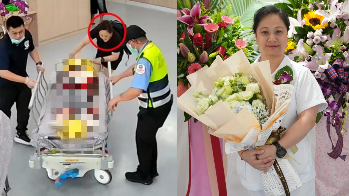 任職於光田醫院向上院區的門診部副護理長吳慧玲，休假遇到23車追撞仍下車救人。（圖／光田醫院向上院區提供）