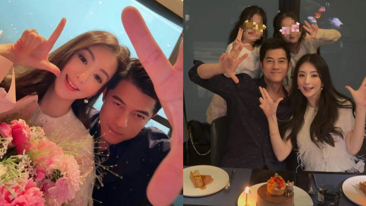 郭富城跟太太方媛結婚8年，恩愛如昔。（圖／翻攝自方媛IG）